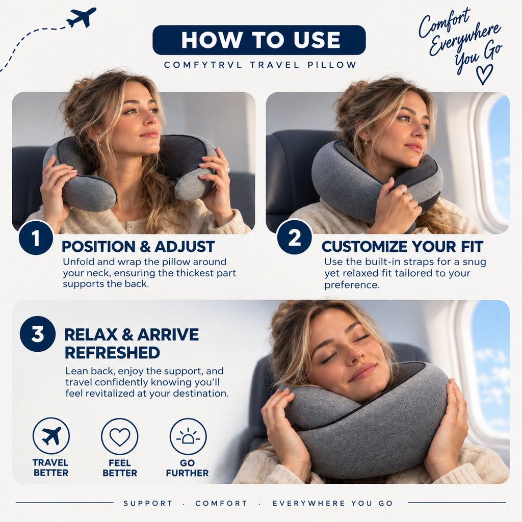COMFYTRVL™ Original Travel Pillow